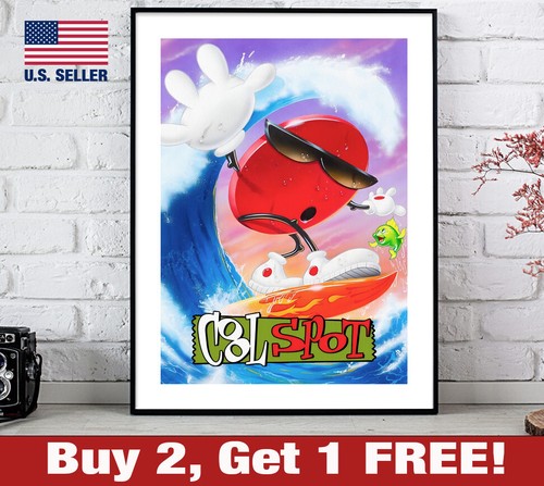 7up cool spot poster - x, 24"